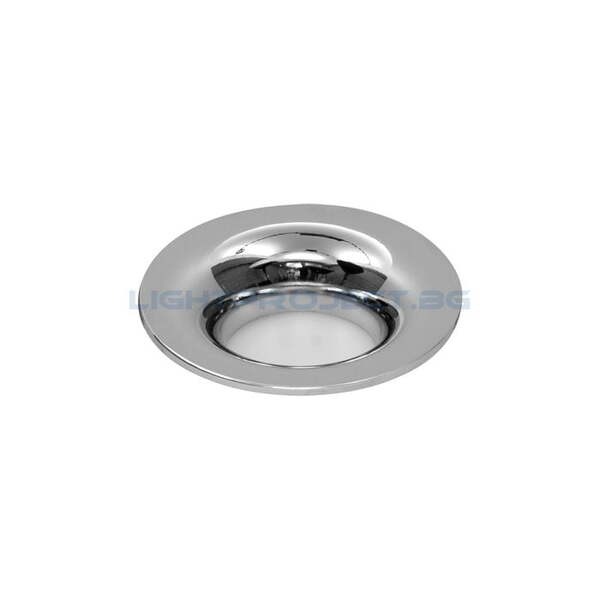 ULTRALUX ЛУНА (ТЯЛО) ЗА ВГРАЖДАНЕ, КРЪГ, ХРОМ, СТАЦИОНАРНА, IP20