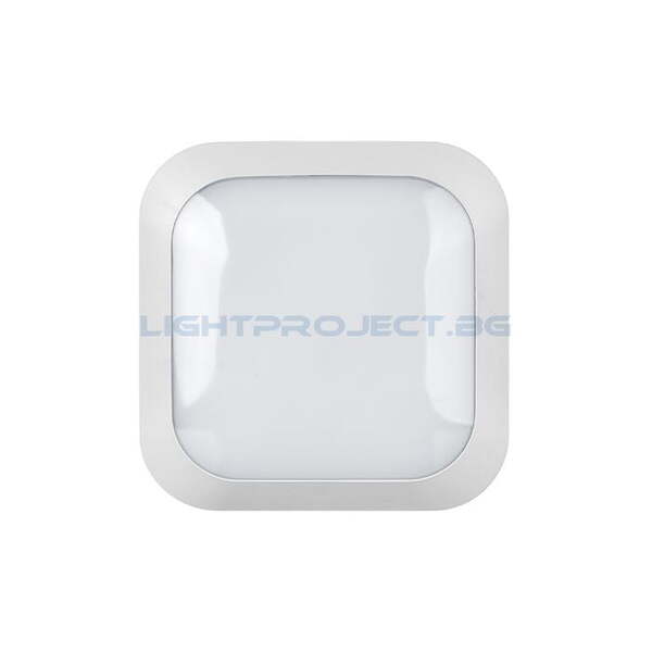 ULTRALUX LED ВЛАГОЗАЩИТЕНА ПЛАФОНИЕРА, 220-240V AC, 14W, 4500К, IP66