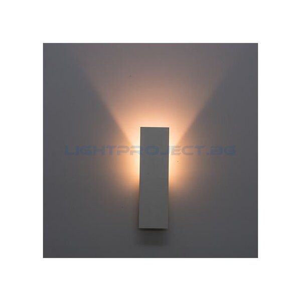 ULTRALUX LED ТЯЛО ЗА СТЕНА С ИНДИРЕКТНА СВЕТЛИНА, 3W, 4200K, 220-240V АC, БЯЛО