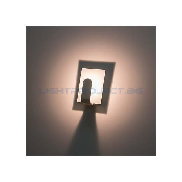 ULTRALUX LED ТЯЛО ЗА СТЕНА С ИНДИРЕКТНА СВЕТЛИНА, 3.5W, 2700K, 220-240V АC, БЯЛО
