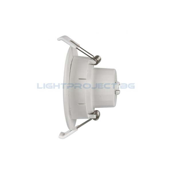 ULTRALUX LED ЛУНА ЗА ВГРАЖДАНЕ, ПОДВИЖНА, 8W, 4200K, 220-240V AC, НЕУТРАЛНА СВЕТЛИНА