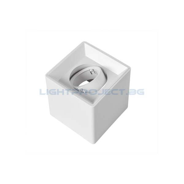 ULTRALUX ЛУНА (ТЯЛО) ЗА ОТКРИТ МОНТАЖ, GU10, ПОДВИЖНА, IP20