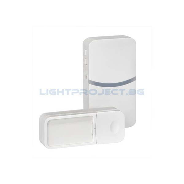 ULTRALUX RF БЕЗЖИЧЕН КИНЕТИЧЕН ЗВЪНЕЦ, IP44 ВЛАГОЗАЩИТЕН