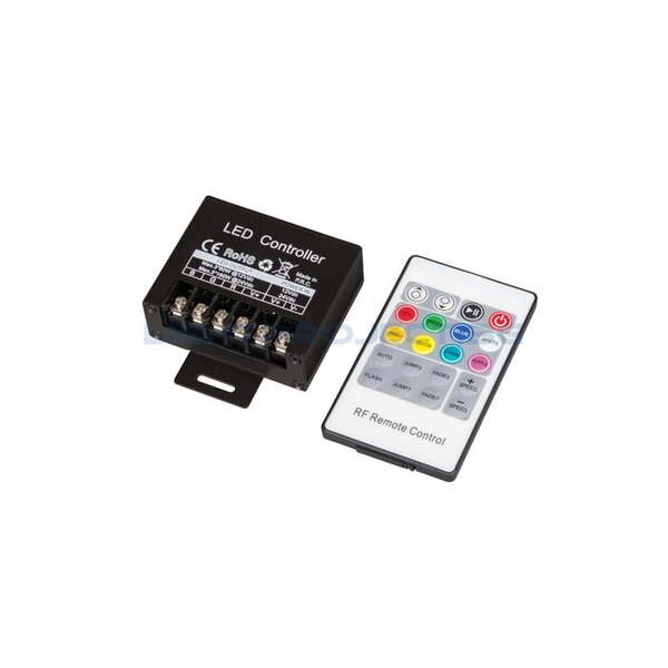 ULTRALUX RF КОНТРОЛЕР ЗА RGB СВЕТОДИОДНО ОСВЕТЛЕНИЕ 240W, 20A, 12-24V DC