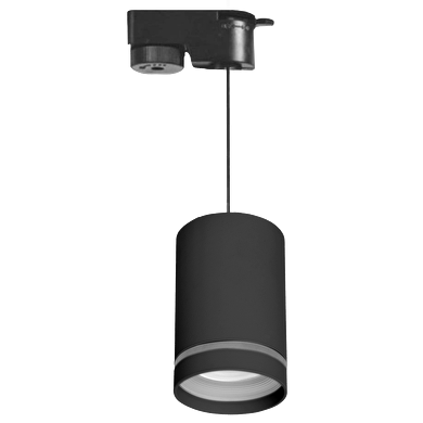 ULTRALUX ТЯЛО ЗА РЕЛСОВ МОНТАЖ, ВИСЯЩО, ДВУПРОВОДНО, GU10, 220-240V AC, IP20, ЧЕРНО