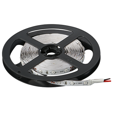 ULTRALUX LED ЛЕНТА, 4.8W/M, ЧЕРВЕНА, 12V DC, SMD2835, 60 LEDS/M, IP65 ВЛАГОЗАЩИТЕН