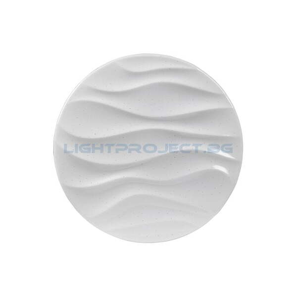 ULTRALUX ДЕКОРАТИВНА LED ПЛАФОНИЕРА 18W, 4000K ,220-240V AC, НЕУТРАЛНА СВЕТЛИНА, КРЪГ