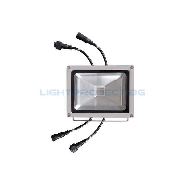 ULTRALUX DMX RGB LED ПРОЖЕКТОР 24V DC, 20W, IP65 ВЛАГОЗАЩИТЕН