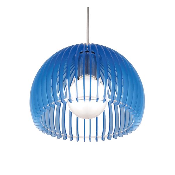 ACA LIGHTING UNDER REMOVAL SINGLE HANGING ACRYLIC F28 BLUE ELLITE ACA-V286531P28BL