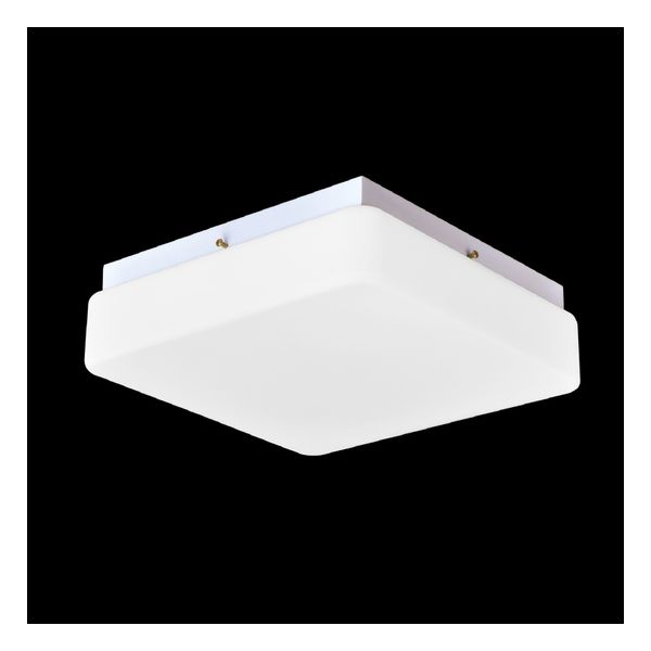ACA LIGHTING UNDER APPLY FLOODER SQUARE WHITE 2XE27 Φ28CM ACA-V289092C28