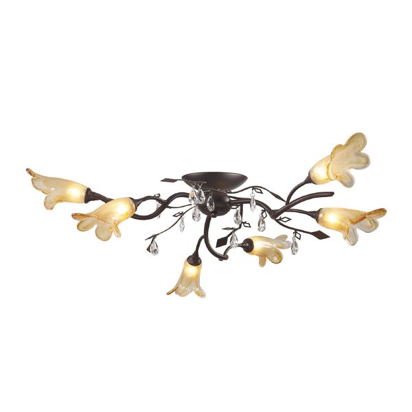 ACA LIGHTING ROSETA 6 FLOWER-GRAFT 6X35W G9 Φ47 H17CM ACA-W25966