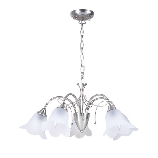 ACA LIGHTING FIFTER NIKEL MAT MAT 5X40W E14 Φ65 H70CM ACA-WP0125