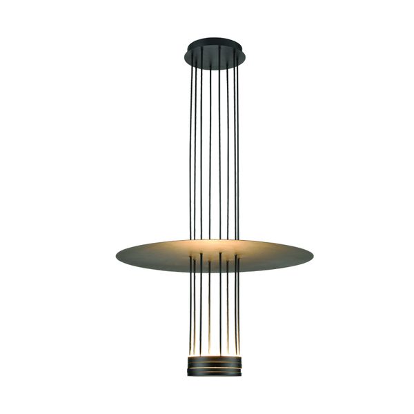 ACA LIGHTING ^HARD PV LED 18W 3000K 1260LM ELIA BLACK