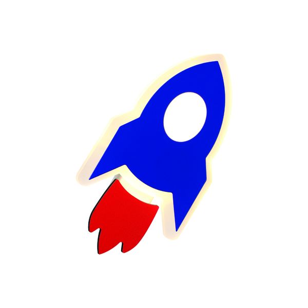 ACA LIGHTING FALLING PV LED 5.5W 3000K 385LM NASA BLUE MDF 24X13X3.8CM ACA-ZM21005WBL