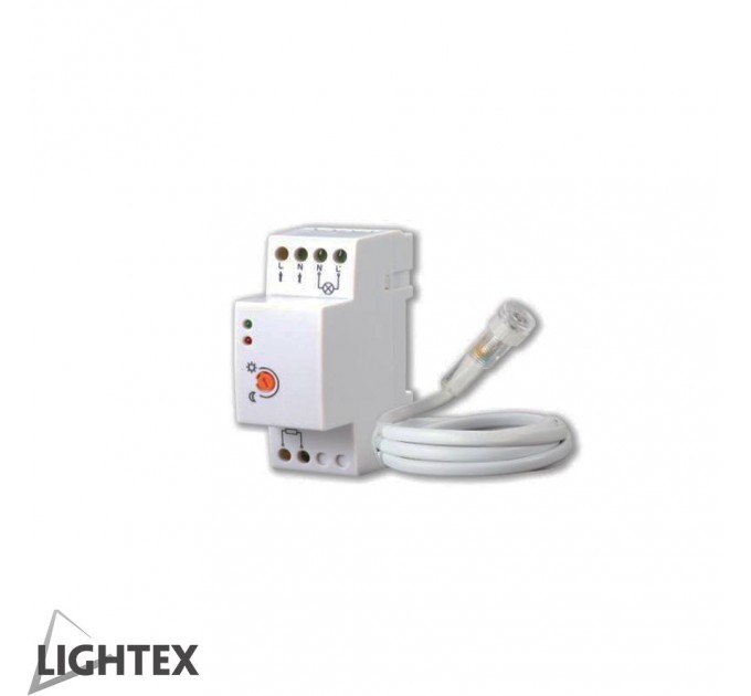 LIGHTEX ФОТО РЕЛЕ СЪС СОНДА 20A 2-100LUX IP65 LIGHTEX