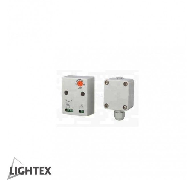 LIGHTEX ФОТО РЕЛЕ 15A 2-100LUX IP65 LIGHTEX