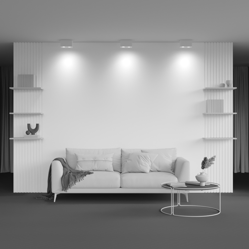 MAYTONI Ceiling lamp Atom C017CL-02W