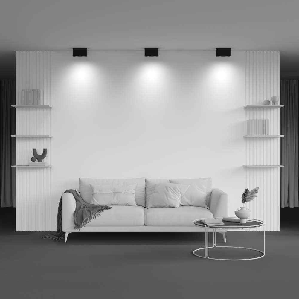 MAYTONI Ceiling lamp Atom C017CL-02B