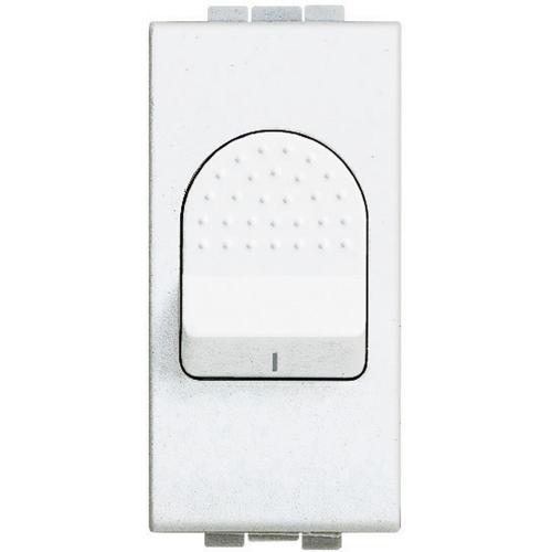 BTICINO - N4011 Двуполюсен Ключ 32А Бял