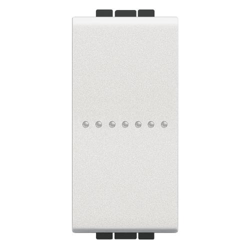 BTICINO - N4055AN Бутон Аксиален Обикновен 1 Модул Бяло Livinglight