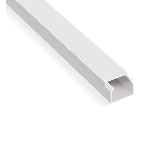 LIGHTEX КАБЕЛЕН КАНАЛ 40X16 БЯЛ 2 МЕТРА LIGHTEX