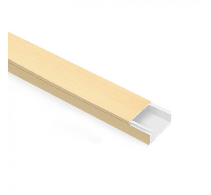 LIGHTEX КАБЕЛЕН КАНАЛ 25Х16 СВЕТЪЛ БУК 2 МЕТРА LIGHTEX