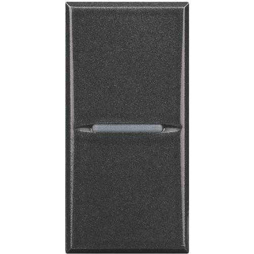 BTICINO - HS4004 Ключ Аксиален Кръстат 1 Модул Антрацит