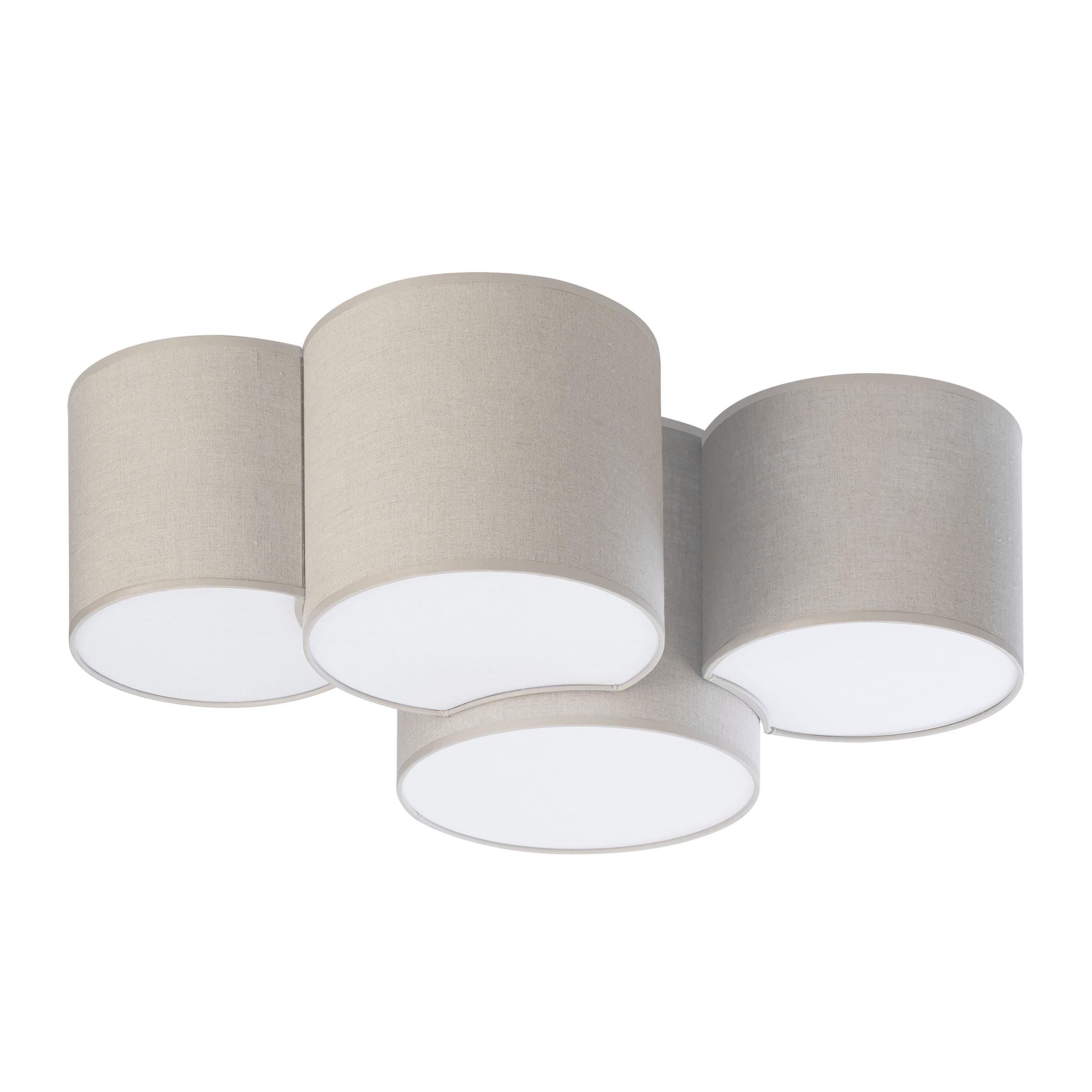 TK LIGHTING MONA NATURE LAMPA SUFITOWA 4 PŁ