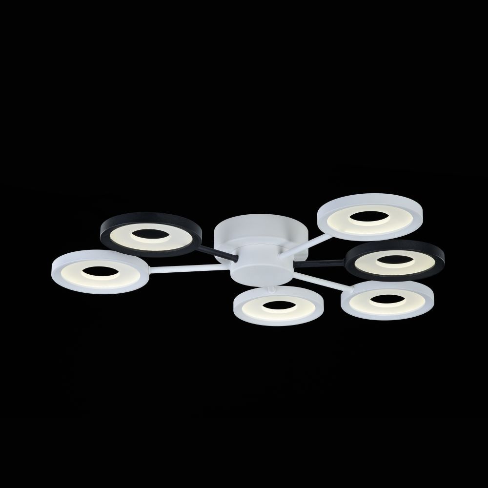 MAYTONI MOD809-CL-06-72-WB MODERN APRILIA ЧЕРЕН AND БЯЛ