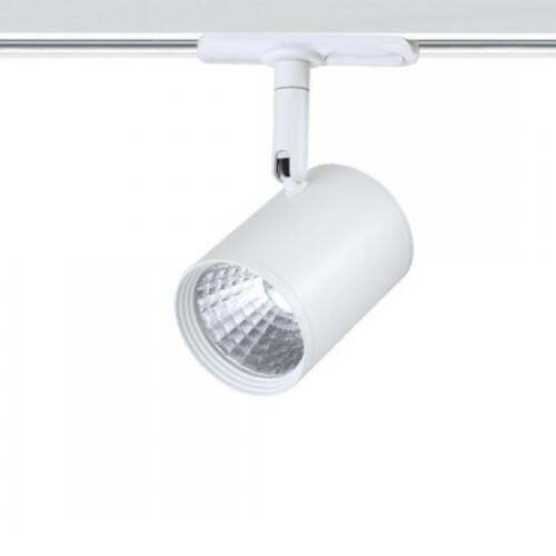 ACA LIGHTING РЕЛСОВ ПРОЖЕКТОР LED 7W 3000K ЗА МОНОФАЗНА ШИНА БЯЛ ZUNO730W2