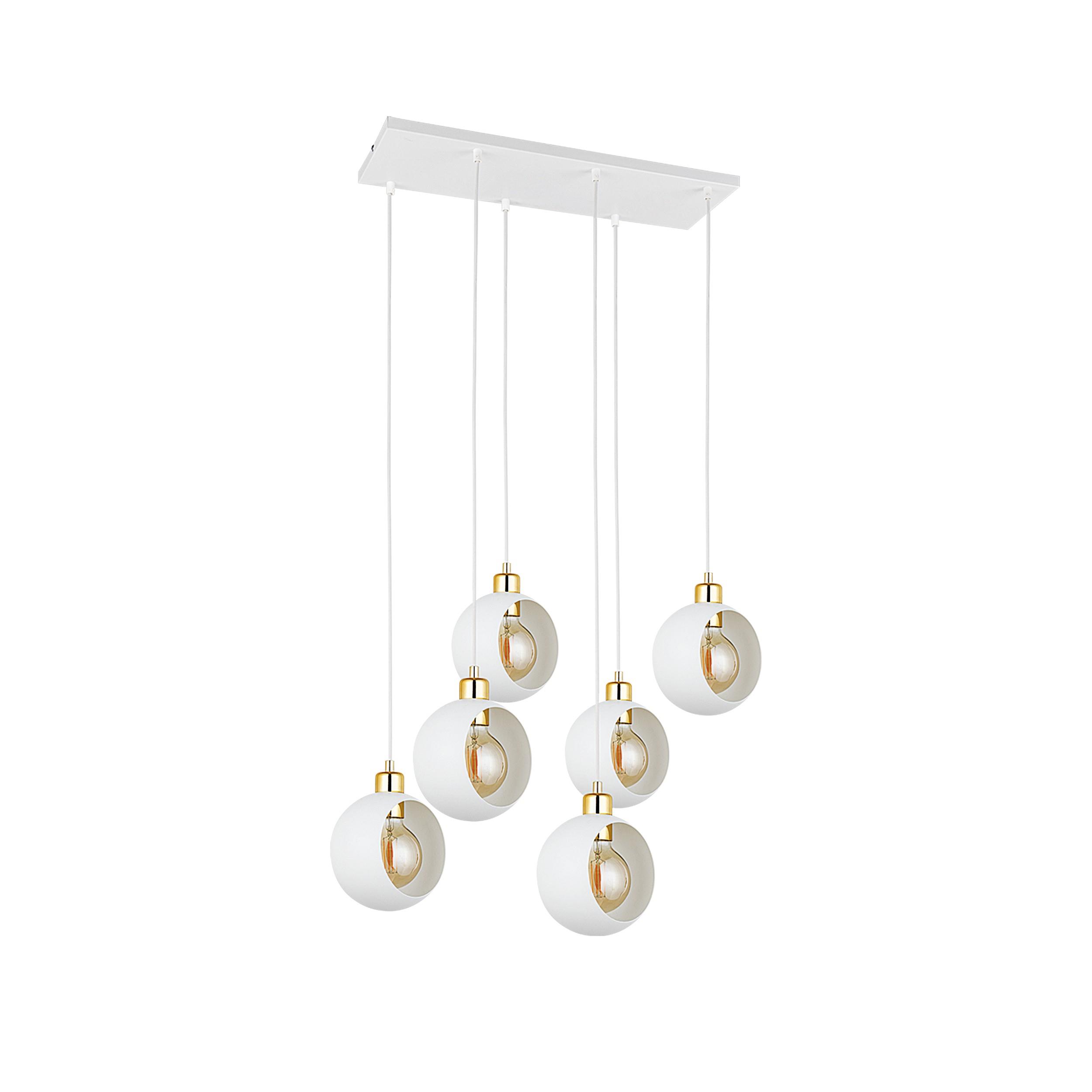 TK LIGHTING CYKLOP LAMPA WISZĄCA 6 PŁ BI/PAT