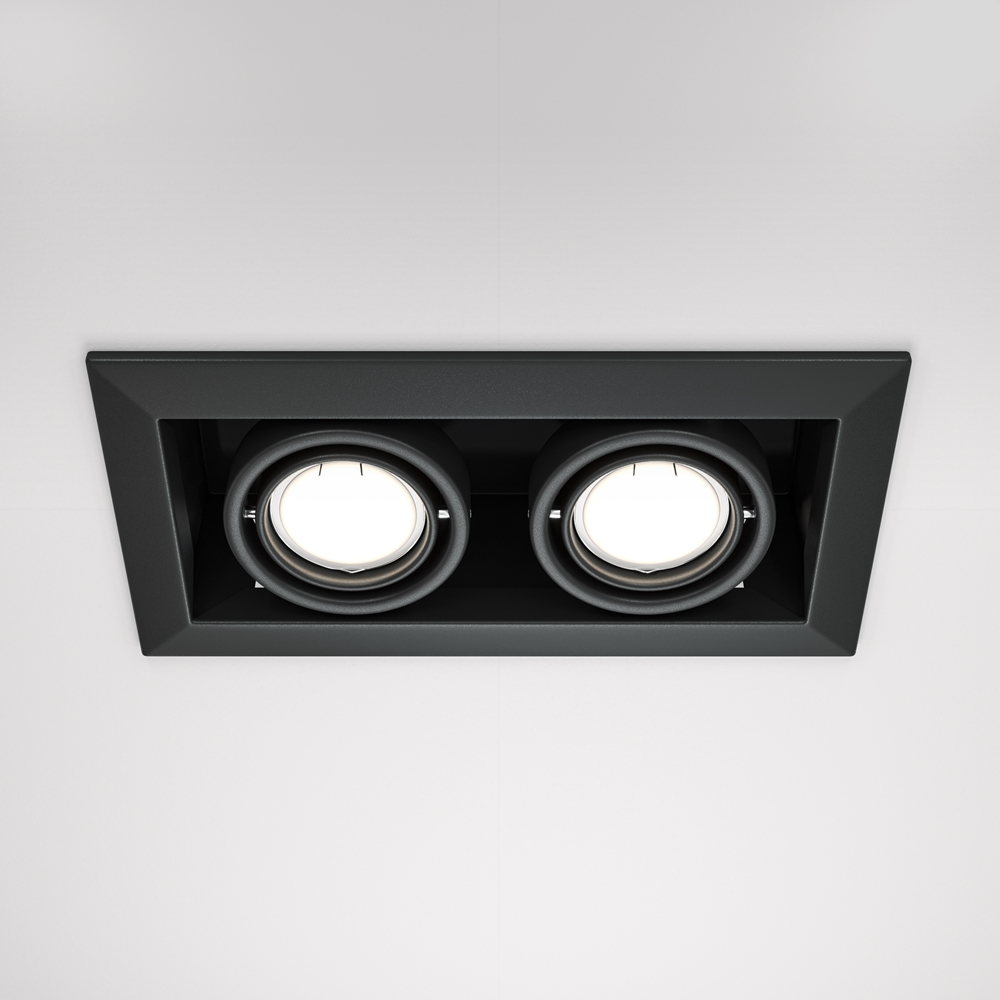 MAYTONI DL008-2-02-B DOWNLIGHT METAL MODERN ЧЕРЕН
