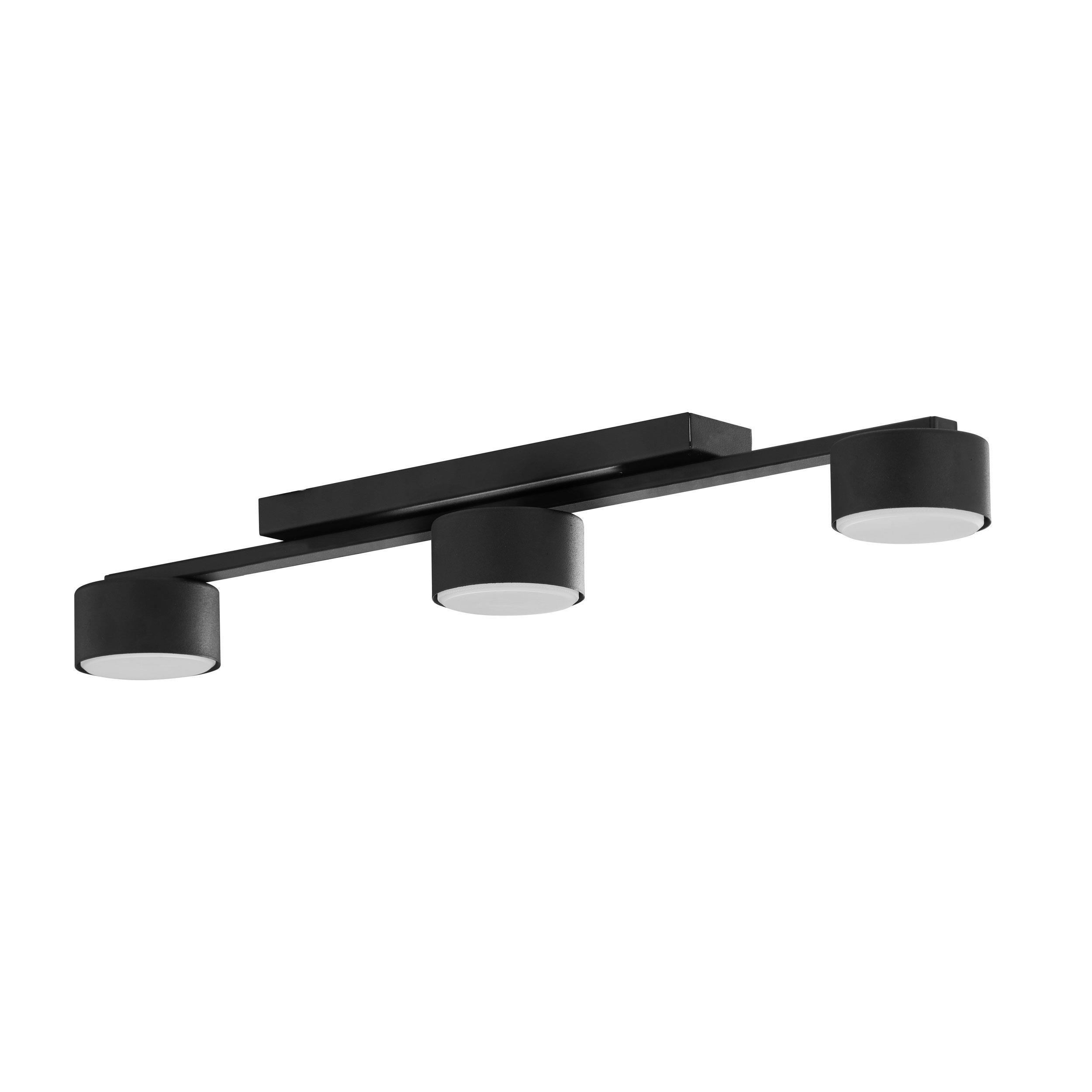 TK LIGHTING DALLAS BLACK LAMPA SUFITOWA 3 PŁ