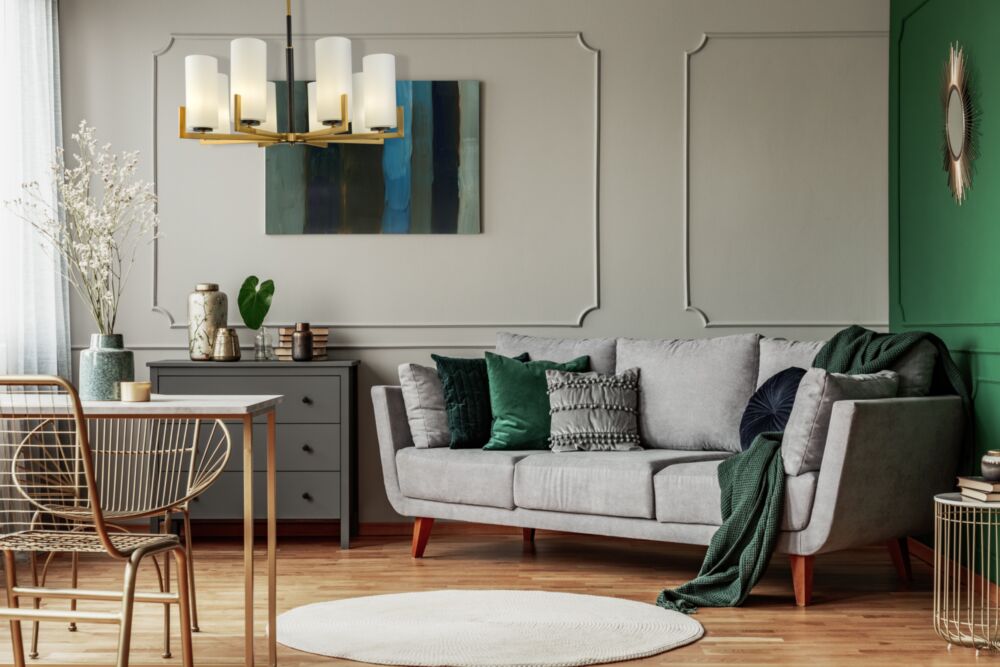 MAYTONI Chandelier Fortano MOD089PL-08BS