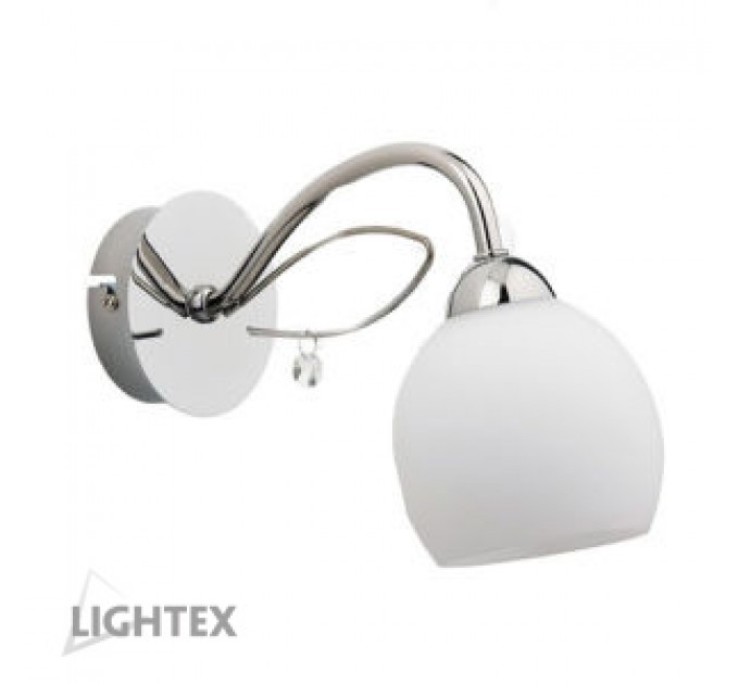 LIGHTEX АПЛИК CARLA 1ХЕ14 ХРОМ LIGHTEX