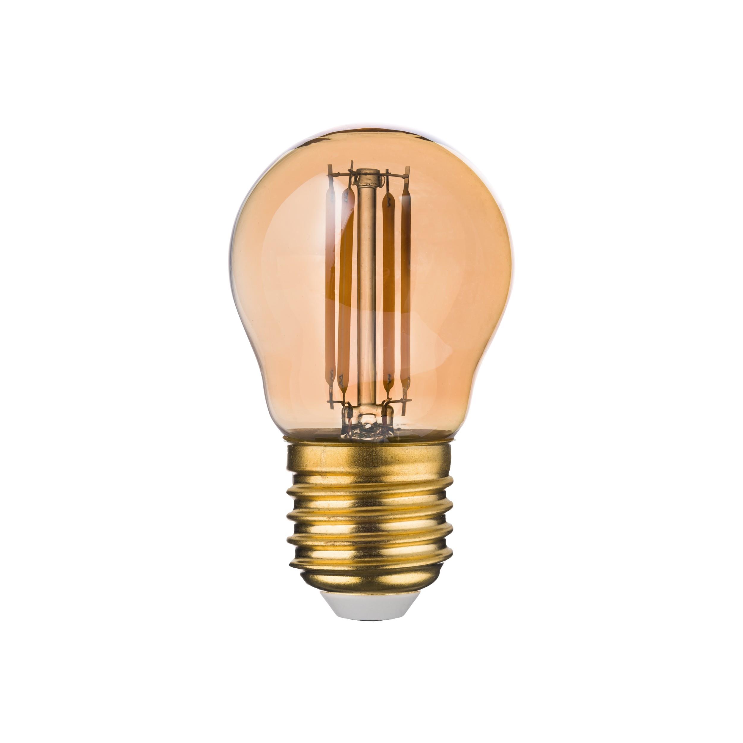 TK LIGHTING ŻARÓWKA AMBER P 45 4,5 W
