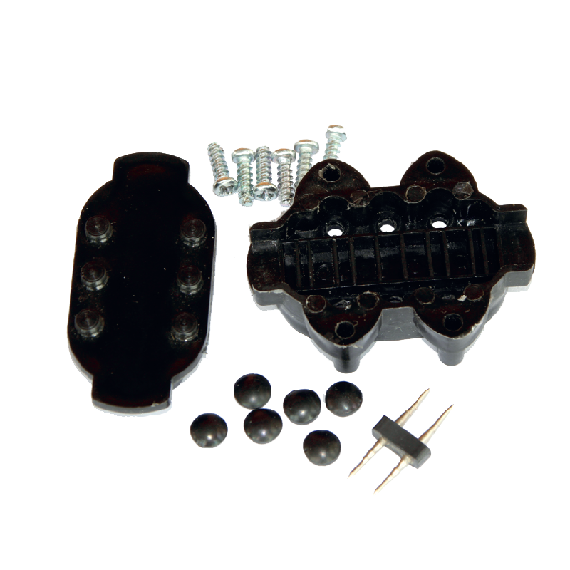 ACA LIGHTING CHRISTMAS CONRL RUBBER CABLE CONNECTOR