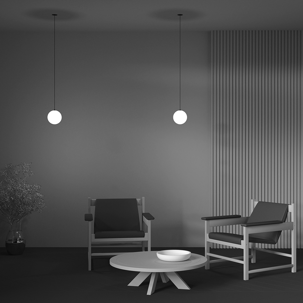 MAYTONI Pendant lamp Luna P039PL-5W3K-10INS-B