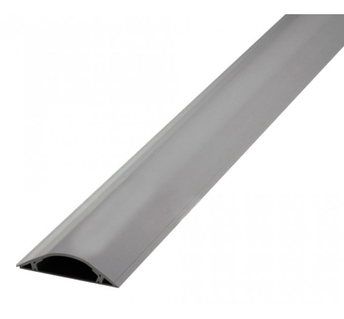 LIGHTEX КАБЕЛЕН КАНАЛ ЗА ПОД 25X8 СИВ RL/KKP60258/G 2 МЕТРА REAL