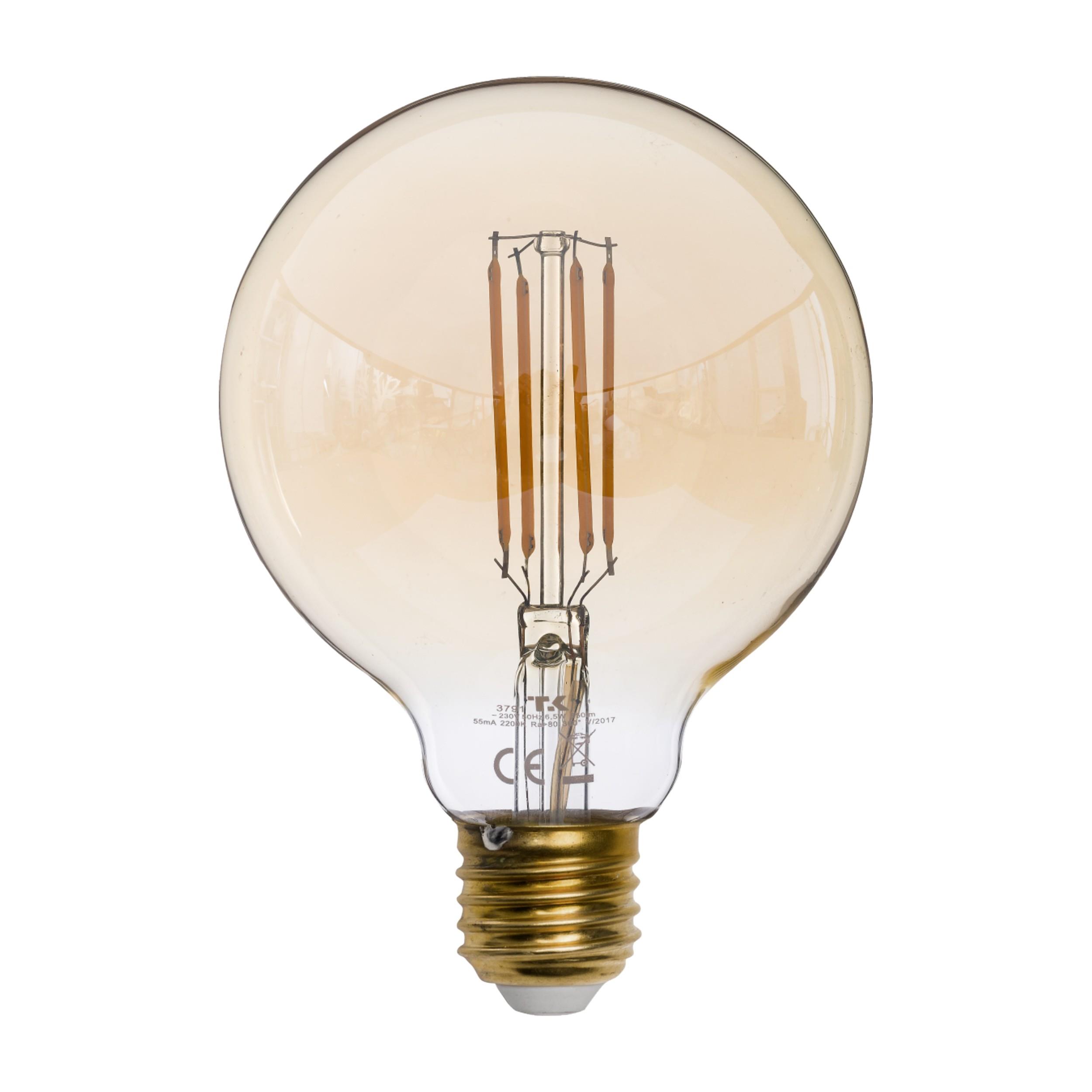 TK LIGHTING ŻARÓWKA AMBER G95