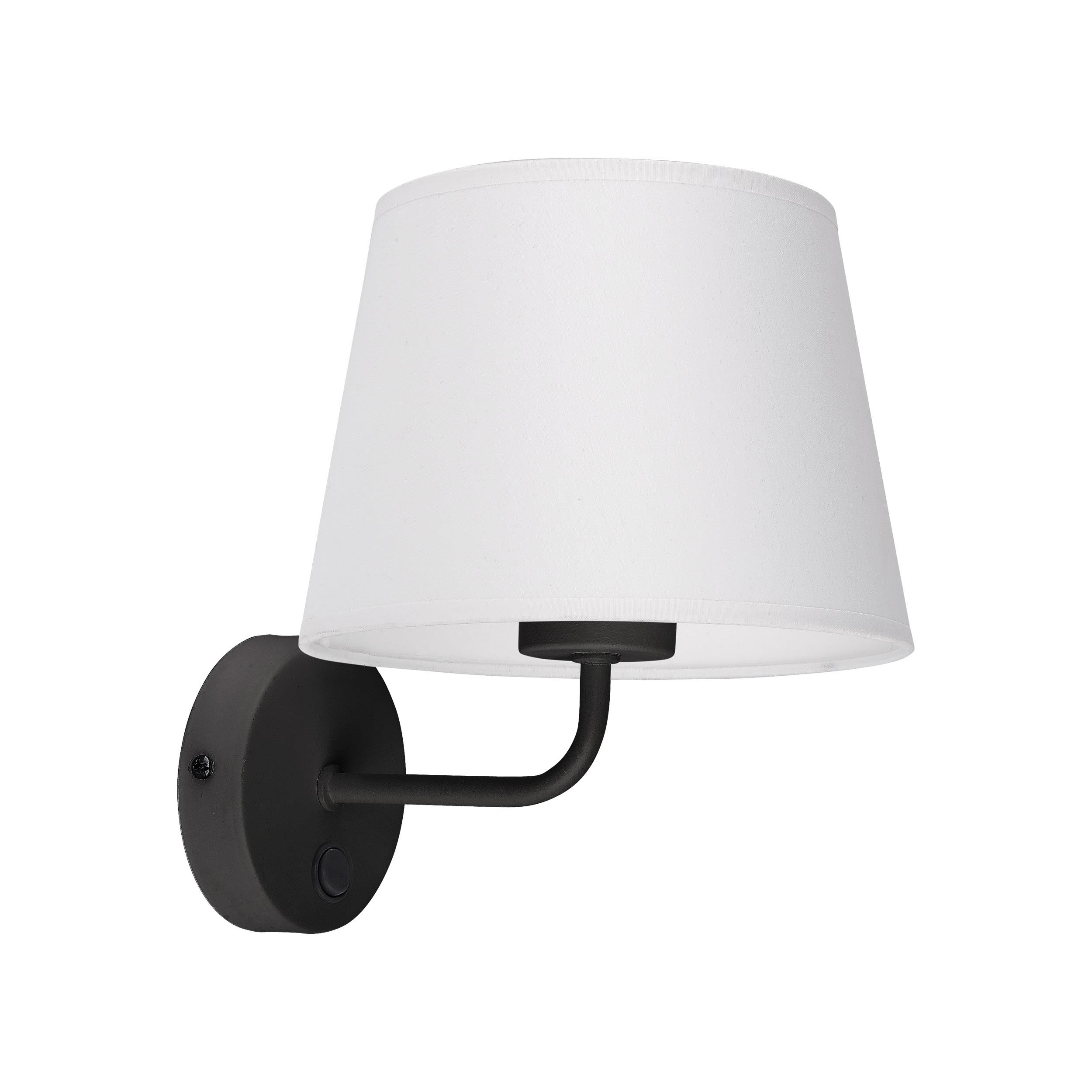 TK LIGHTING MAJA BLACK/WHITE KINKIET 1 PŁ