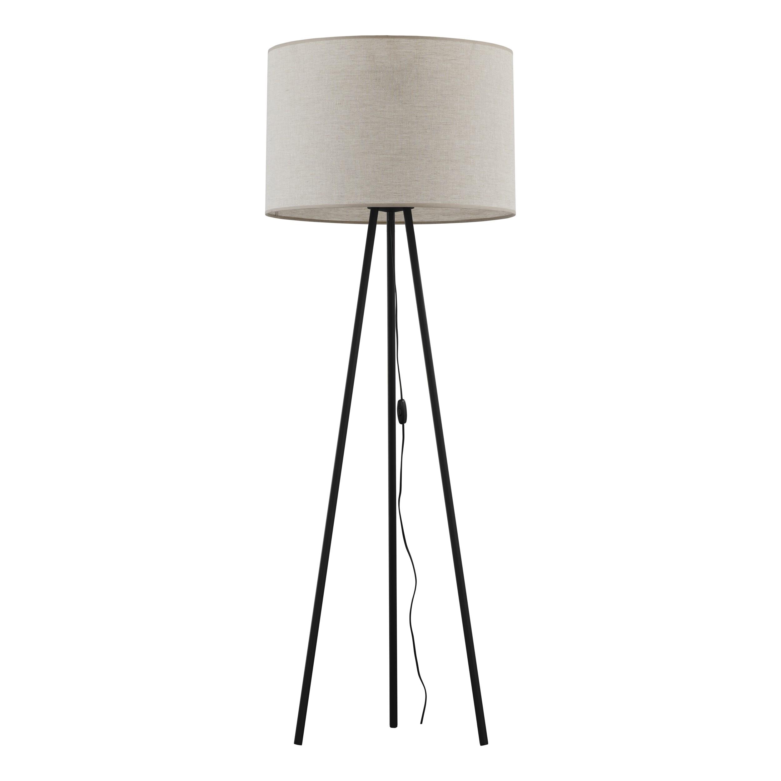 TK LIGHTING WINSTON NATURE LAMPA PODŁOGOWA 1 PŁ TRÓJNÓG