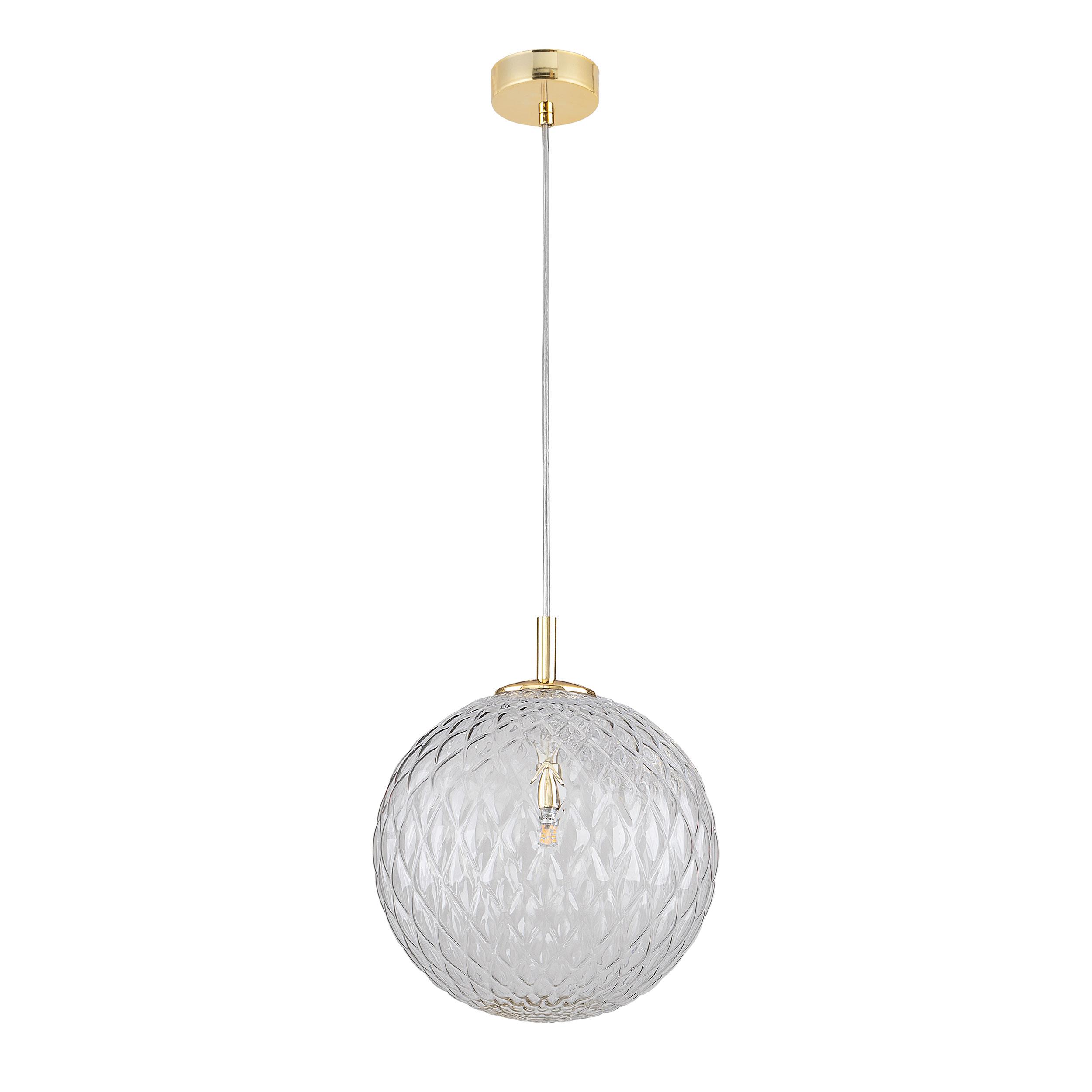 TK LIGHTING CADIX GOLD LAMPA WISZĄCA 1 PŁ 300