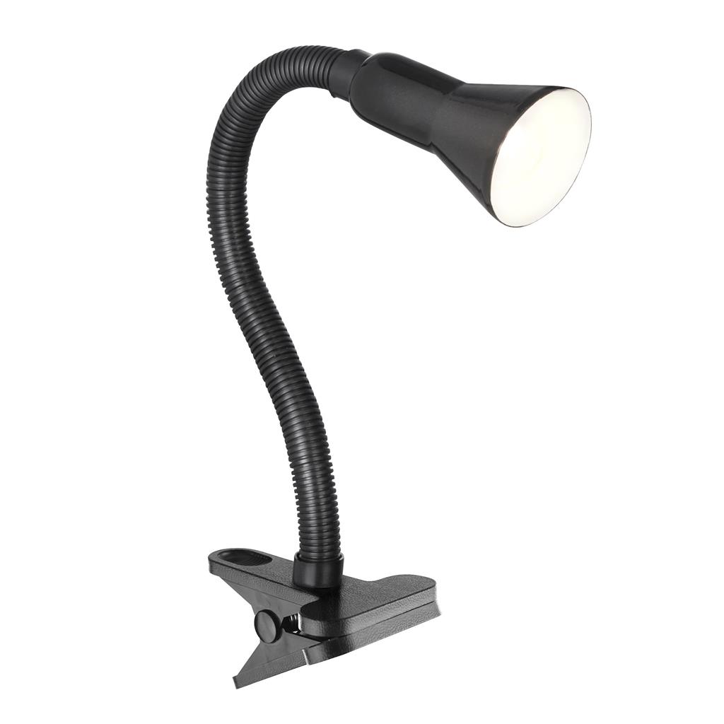 SEARCHLIGHT DESK PARTNERS - BLACK FLEX CLIP TASK LAMP