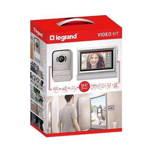 LEGRAND 369320 7" СЪС СЕНЗОРЕН ДИСПЛЕЙ 7" И ПАМЕТ АЛУМИНИЙ