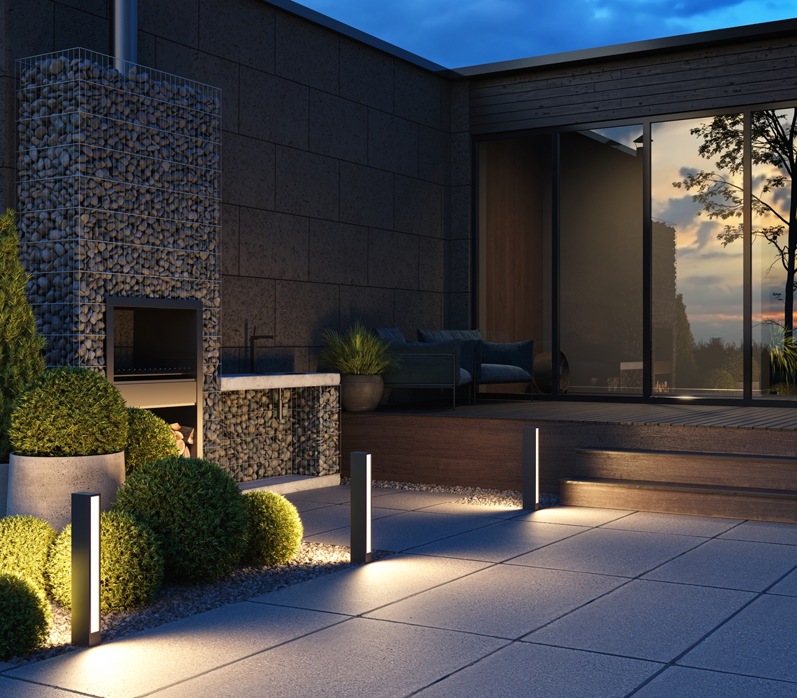 MAYTONI Landscape lighting Hof O422FL-L12GF