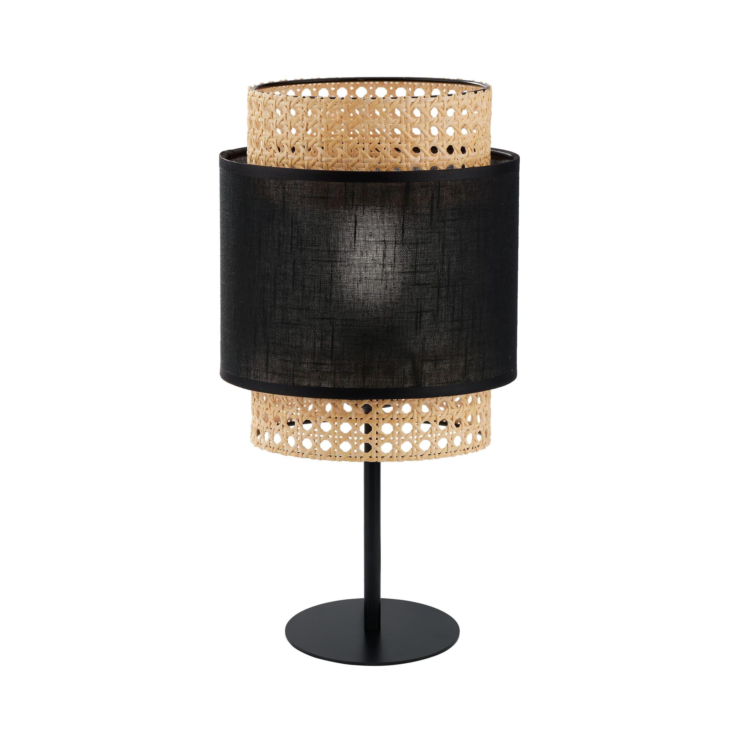 TK LIGHTING BOHO BLACK LAMPKA NOCNA 1 PŁ