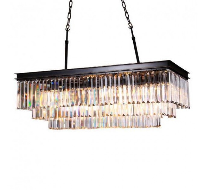 LIGHTEX ПОЛИЛЕЙ AZZUR 6ХЕ14 КРИСТАЛ 600X250MM LIGHTEX