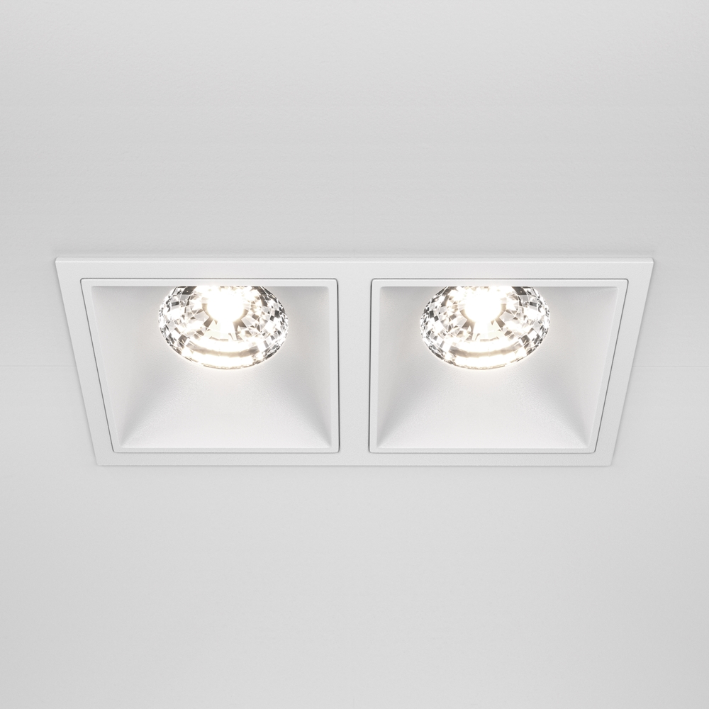 MAYTONI Downlight Alfa LED DL043-02-15W4K-D-SQ-W