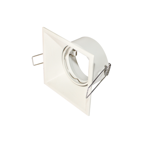 ACA LIGHTING GLGUQ1W TRIMLESS SQUARE MOVABLE WHITE
